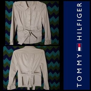 Tommy Hilfiger Khaki Trench Coat size M